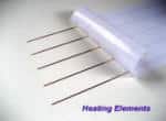 Defroster heating elements on roll