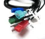 Defroster wire harness, color coded